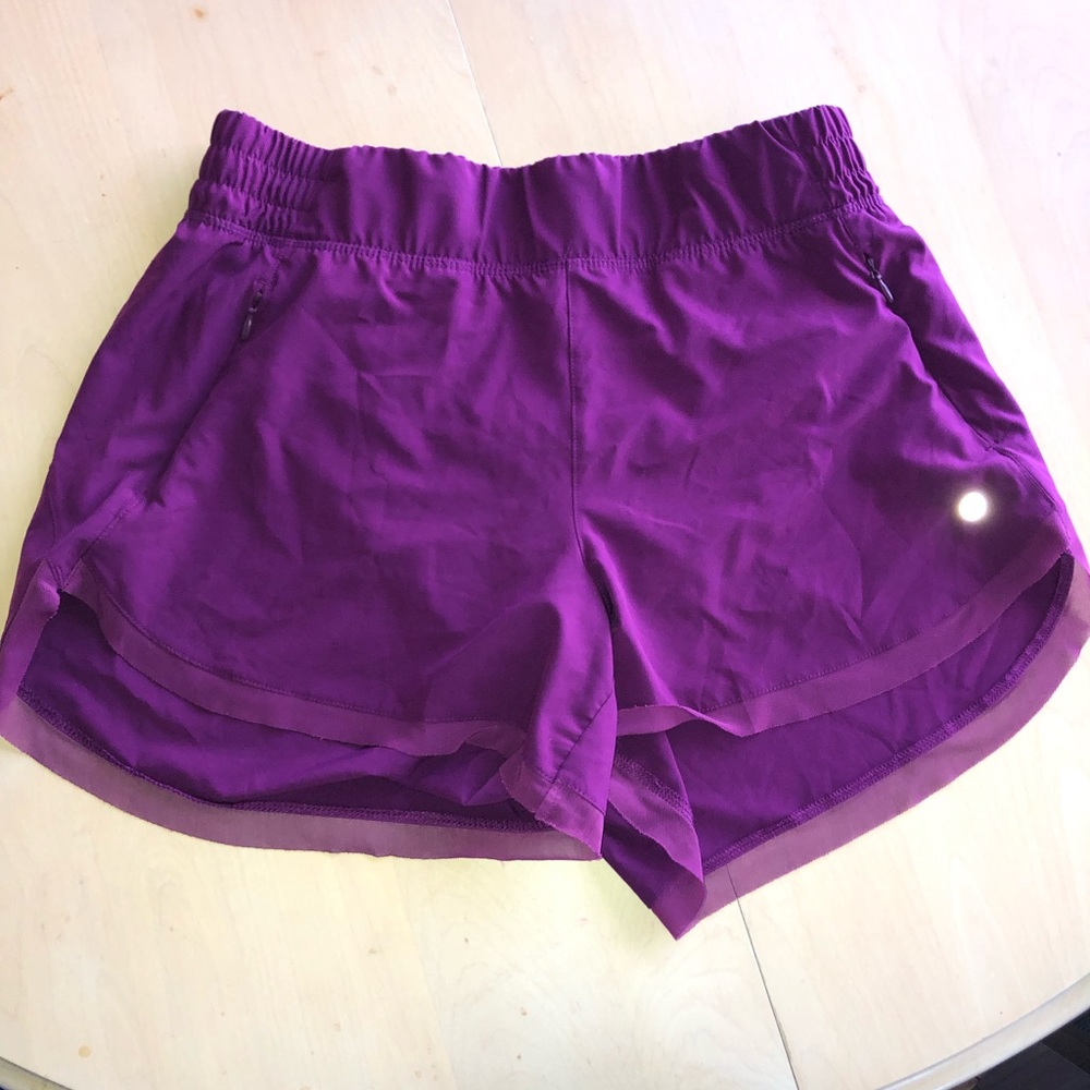 Purple size small women’s athletic shorts